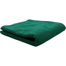 Kuaförler Için Yüksek Emici Premium Baş Havlusu 90X50 cm Koyu Yeşil