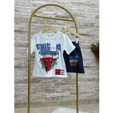 Cg Kids Chicago Bulls Erkek Çocuk Şortlu Alt Üst Takım