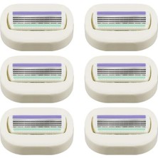 Wilkinson Sword Intuition Sensitive Care Kendinden Sabunlu Kadın Tıraş Bıçağı Kartuşu | Xxl 6 Yedek Başlık