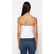 Kadın Ip Askılı 2'li Örme Bluz Paketi E25T0017T