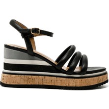 Kadın Sandalet 63201-E5 Repo Nero