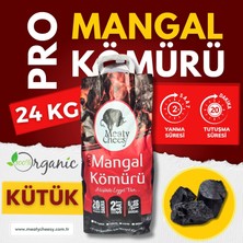 Meaty&cheesy Ultra Bio Karbon Mangal & Barbekü Kömürü (Kütük) - 24 kg