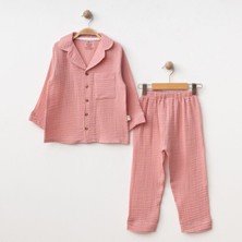Çocuk Pijama Takımı (Müslin Kumaş) 1-10 Yaş