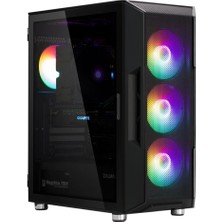 Zalman I3 Neo Black Mesh Megamax 700W 80+ 4*12CM Rgb Fan Mid-T Gaming Oyuncu Kasası