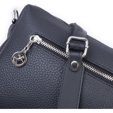 Nas Bag Günlük Çok Gözlü Çanta (En: 26 cm  ; Boy:17 Cm) Siyah Silan