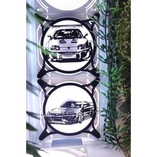 Caseybox SUPRA-R34
 120X120 mm Siyah Çerçeveli Pc Aksesuarı Masaüstü Bilgisayar Ikili Fan Kapağı