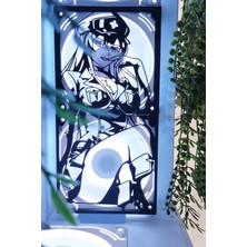 Caseybox Esdeath 120X240 mm Siyah Çerçeveli Pc Aksesuarı, Masaüstü Bilgisayar Fan Kapağı