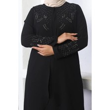 MecModest Taş Işlemeli Tesettür Elbise
