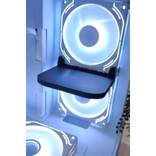 Siyah Kasa Içi Figür Rafı 120X90 mm Oyun Pc Aksesuarı, Masaüstü Bilgisayar Figür Standı