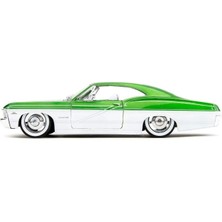 Jada Toys Big Time Muscle 1:24 1967 Chevrolet Impala Ss Döküm Araba