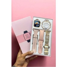 MerciTech Smart-Watch G16 Mini Amoled 3 Kordonlu Bileklik  38MM  (Kadın) Akıllı Saati