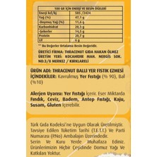 Thracenut Ballı Yer Fıstık Ezmesi 1000G – %90 Fıstık %10 Bal – Doğal Katkısız – Şeker Ilavesiz – Protein Kaynağı