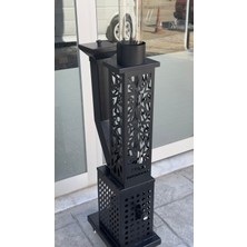 Eren Pelet Sobası Lazer Kesim Desenli (pelet sobası)