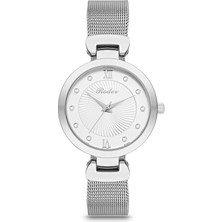 Roder 7250 Gümüş Klasik Bayan Kol Saati - Beyaz