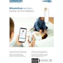 Omron WheezeScan Çocuklar İçin Hırıltı Dedektörü HWZ-1000T-E
