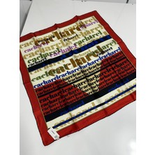 Cacharel  Saf Ipek -Twill Ipek 90X90 Eşarp - 04947