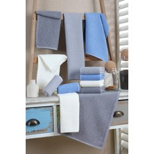 12'li El, Yüz ve Mutfak Havlusu Seti - 30X50 Cm, Yüksek Su Emiciliği, Yumuşak ve Şık