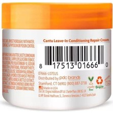 Cantu Kıvırcık ve Dalgalı Saçlar İçin Shea Yağı Durulanmayan Saç Bakım Kremi 57 gr