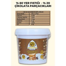 Thracenut Çikolata Parçacıklı Yer Fıstık Ezmesi 1 kg – Katkısız – Şeker Ilavesiz – Protein Kaynağı – Sporcu Gıdası