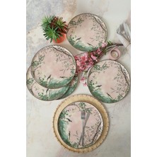 Keramika Pink Woods Nordic Servis Tabağı 28 cm 6 Adet 22641