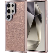 Teleplus Samsung Galaxy S24 Ultra Kılıf Kapi Diamod Taş Desenli Kapak