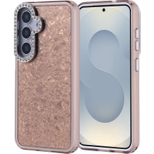 Teleplus Samsung Galaxy S25 Kılıf Kapi Diamod Taş Desenli Kapak