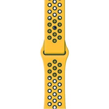 Apple Watch Series 4 38 mm Fileli Kordon Sarı-Siyah