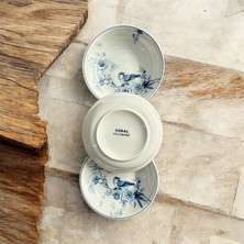 Güral Porselen 14 cm Çerez Tabak Çukur 6’lı