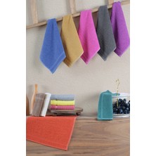 12'li 30X30 cm Rengarenk Mutfak Havlusu Seti - Yüksek Su Emiciliği ile Yumuşak ve Dayanıklı