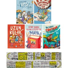 Anıl Basılı - Mert Arık 1. Sınıf Kitapları 5'li Set / Bu Kadar Tantana Yeter + Nazoşi Teyze + Cetvel