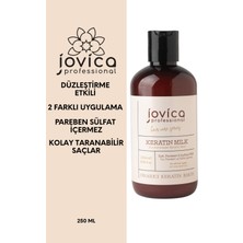 Jovica Düzleştirme Etkili Durulanmayan Paraben&Sülfat İçermeyen Keratin Sütü 250 ML