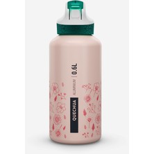 Decathlon Çocuk Outdoor Pipetli Alüminyum Matara - 0,6 L - Pembe - 500