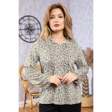 Yeni Model Yüksek Kalite Orta Yaş Anne Penye Bluz 6515