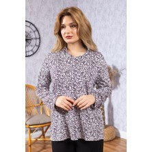 Yeni Model Yüksek Kalite Orta Yaş Anne Penye Bluz 6515