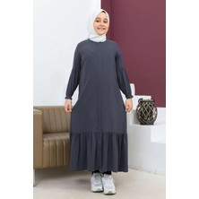 Çocuk Lale Ferace Füme