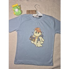 Baskılı  Unisex  Çocuk  Tshırt Pool Marka %100 Pamuklu   Günlük  Kullanımauygun