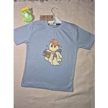 Baskılı  Unisex  Çocuk  Tshırt Pool Marka %100 Pamuklu   Günlük  Kullanımauygun
