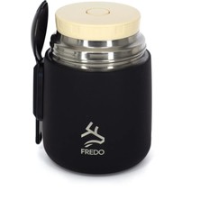 FREDO Bebek Mama Kabı & Yemek Saklama Termosu, Mug - 8 Saat Sıcak, 12 Saat Soğuk Tutma 500 ml
