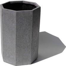 Beton Sekizgen Saksı