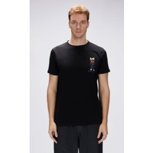 Bad Bear Hyper Siyah Erkek Baskılı Tişört