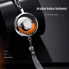 Türk Bayrağı Araç Kokusu Premium Çelik Araba Kokusu Kavun Koku 5ml Araç Koku Kolye