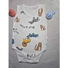 Baskılıunisex Çıtçıtlı Zıbın Body