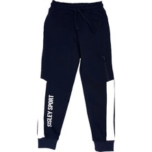 Sisley SIS-B1043  Erkek Çocuk Eşofman Altı Lacivert