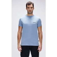 Bad Bear Baldwin Element Mavi Erkek Baskılı Tişört