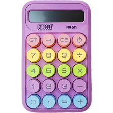 Muggle MU-541 Masaüstü 10 Haneli  Pilli Hesap Makinesi Mor