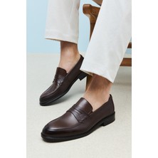 Ziya Ziya, Erkek Deri Klasik Ayakkabı 1511027Z468 Kahve