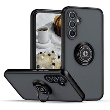 Samsung Galaxy A56 5g Kılıf Soft Yüzüklü Standlı Mat Yüzey Azn-Mntryuzuk
