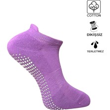 6'li Paket Kaymaz Dikişsiz Çocuk Patik Çorap