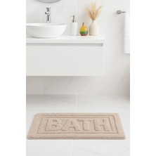 Bath Antibakteriyel Banyo Paspası 80 x 50 | Kaymaz Tabanlı, Yıkanabilir, Tüylenme Yapmaz