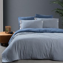 Sarev Mood Comfort Castile Çift Kişilik Nevresim Takımı Mavi